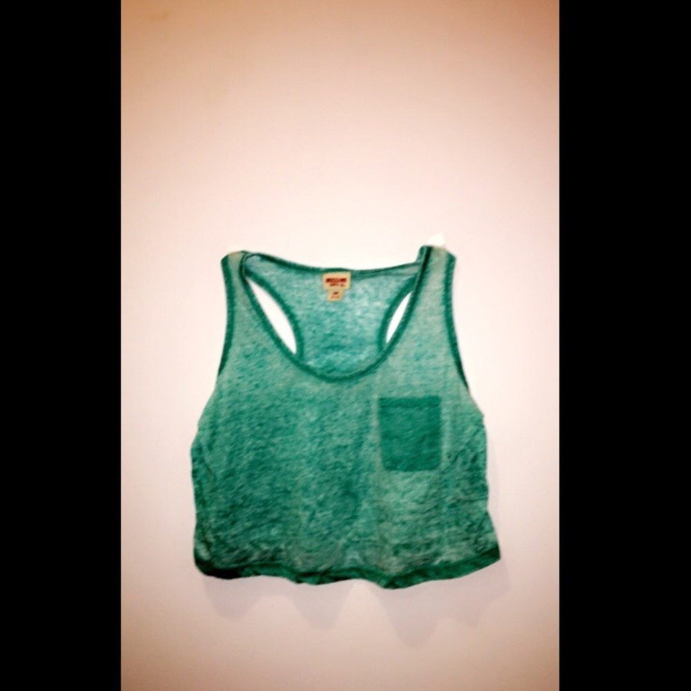mossimo tank top teal